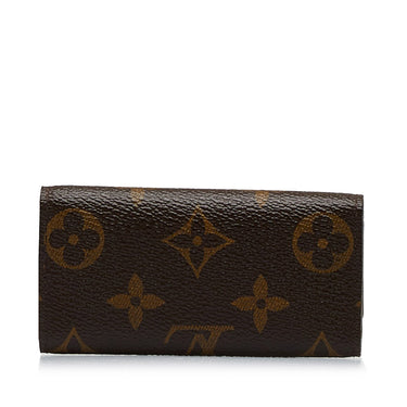 Brown Louis Vuitton Monogram 4 Key Holder