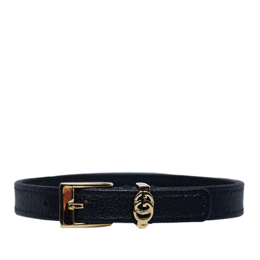 Black Gucci Double G Bracelet - Designer Revival