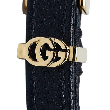 Black Gucci Double G Bracelet - Designer Revival