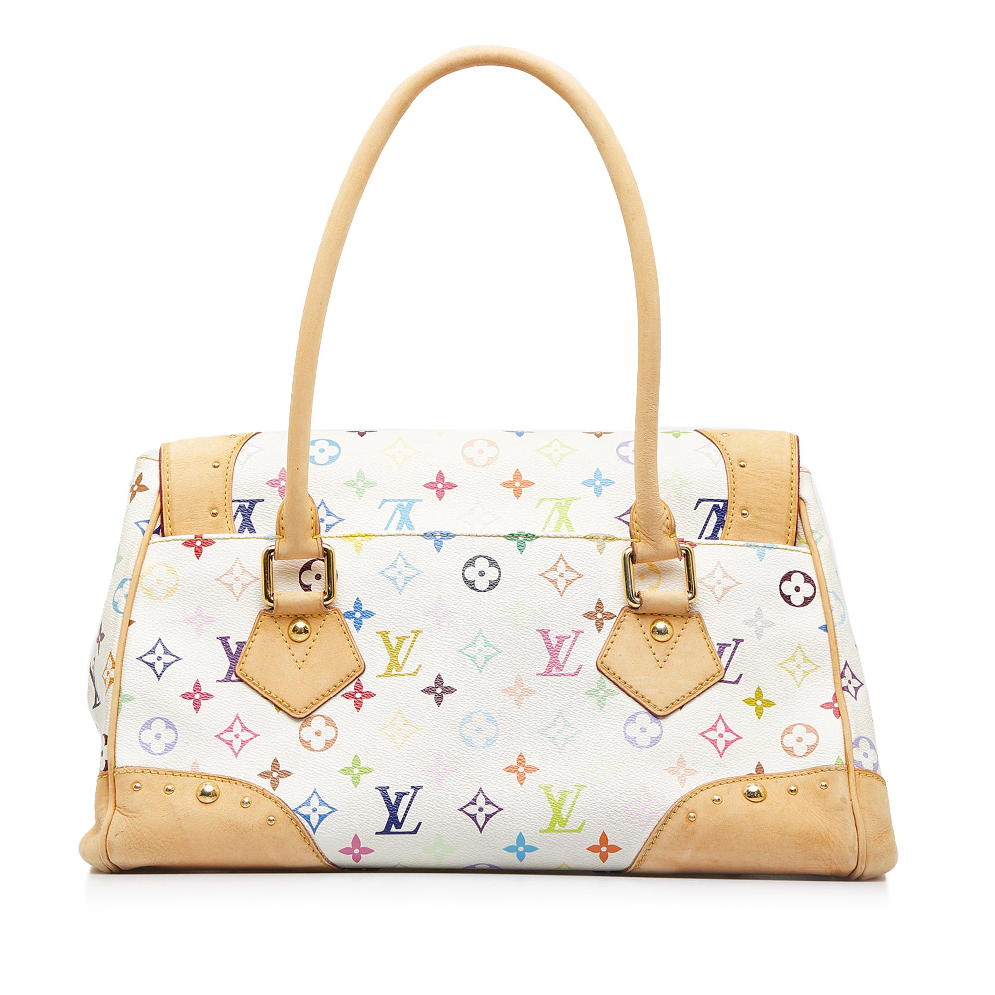 White Louis Vuitton Monogram Multicolore Beverly GM Handbag – Designer  Revival