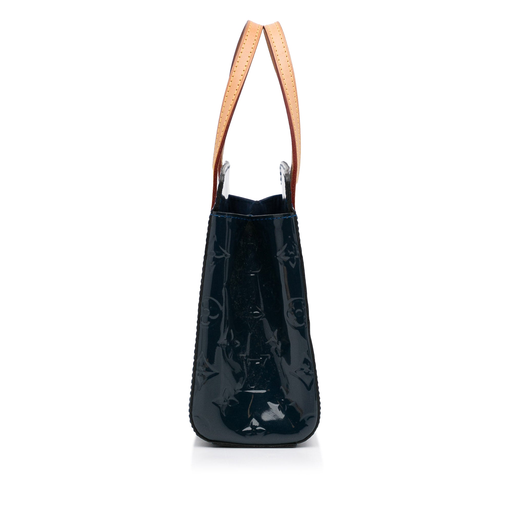 Blue Louis Vuitton Vernis Catalina Ikat BB Handbag