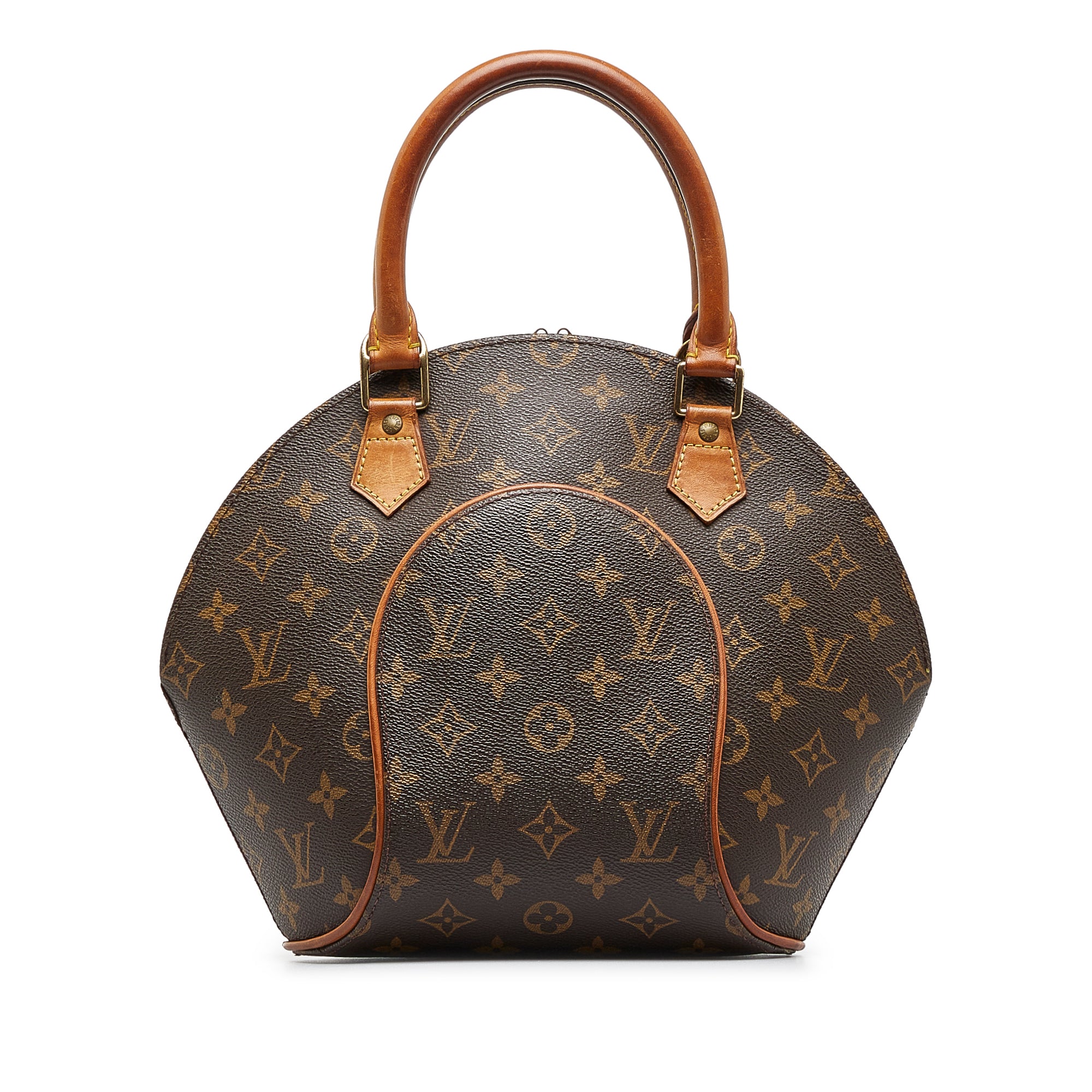 Louis Vuitton Vintage - Monogram Ellipse PM Bag - Brown - Leather