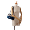 Blue Chanel Medium Sequins Coco Cuba Flap Bag