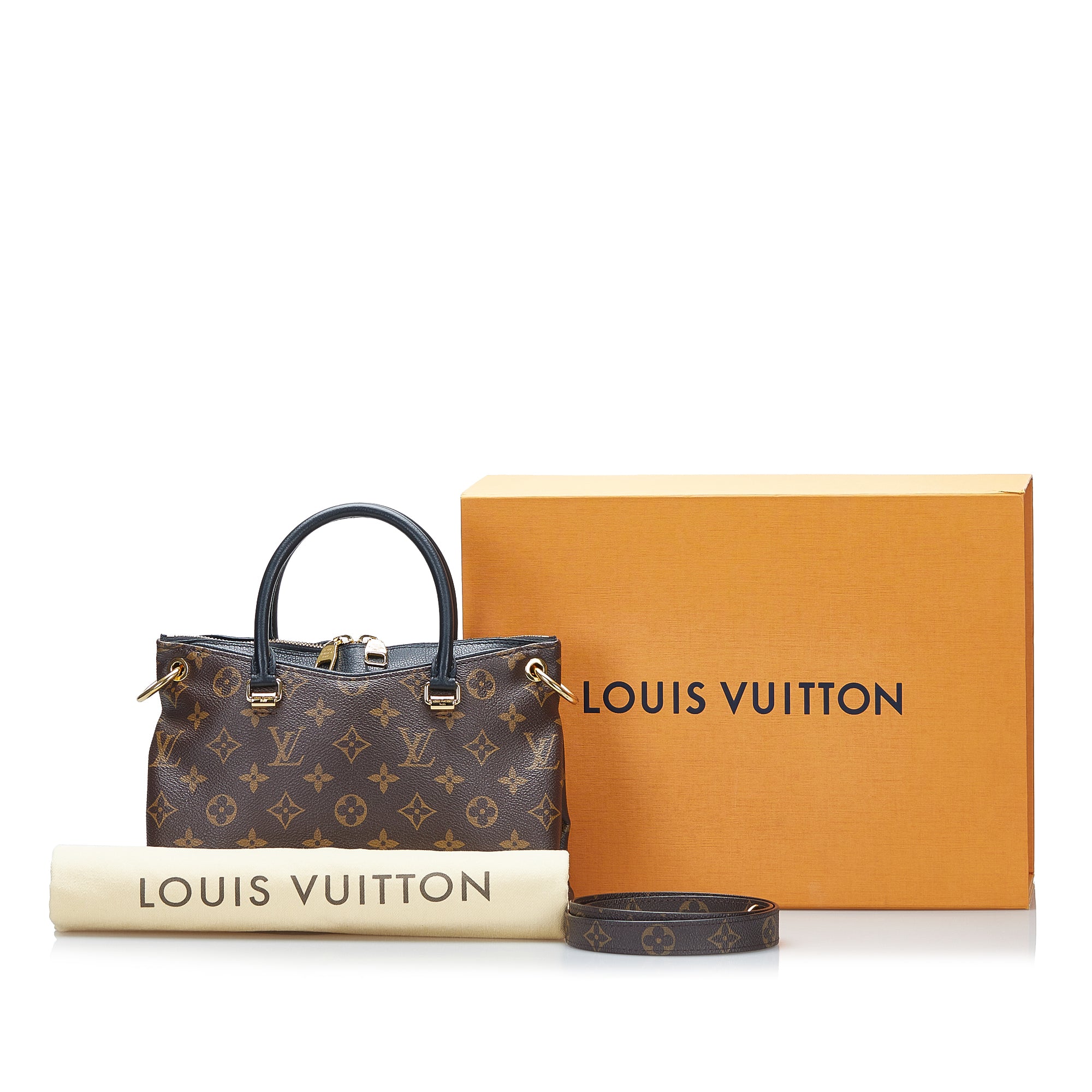 Brown Louis Vuitton Monogram Pallas BB Satchel, Cra-wallonieShops Revival