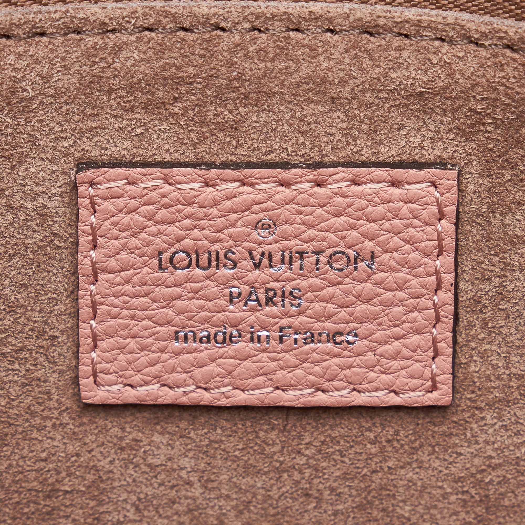 LOUIS VUITTON Magnolia Veau Cachemire Calfskin Leather Soft Lockit PM