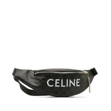 Brown Celine Triomphe Belt Bag - Designer Revival