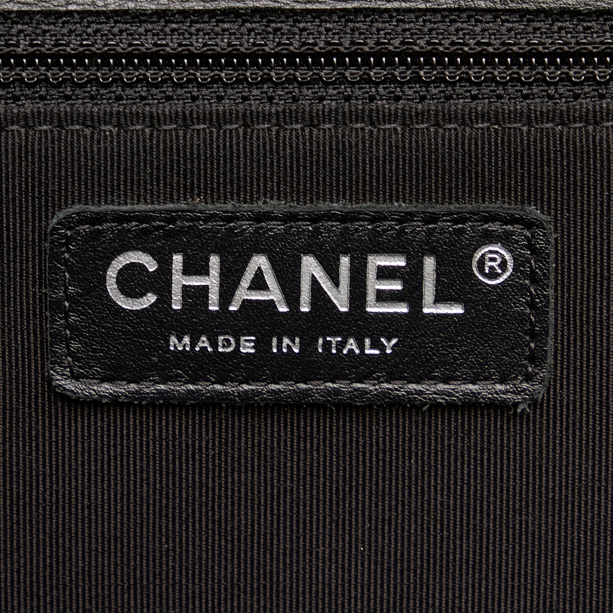 Black Chanel Paris-Edinburgh Flap Shoulder Bag - Designer Revival