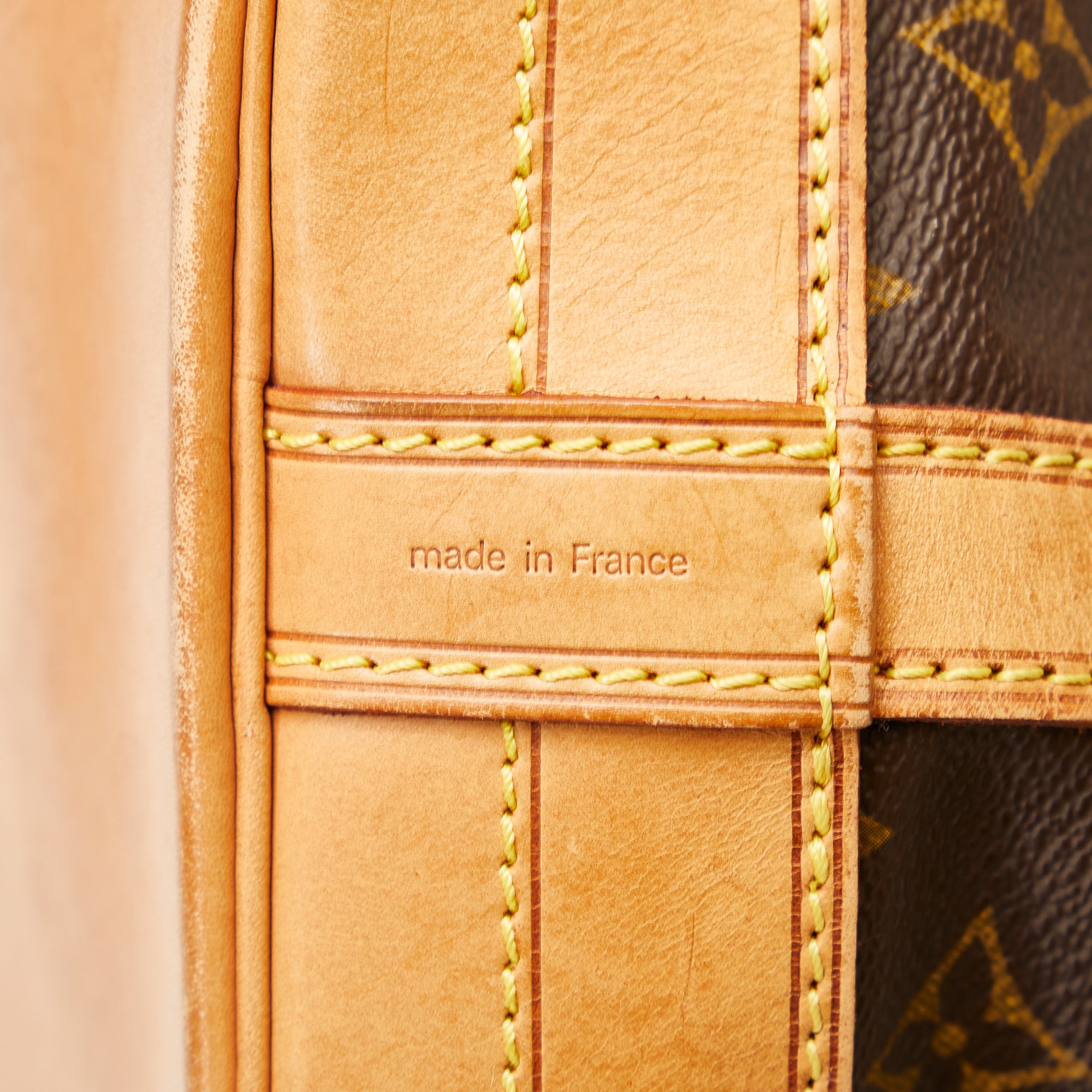 Louis Vuitton Noe GM Bucket Bag Nomad Vachetta Leather