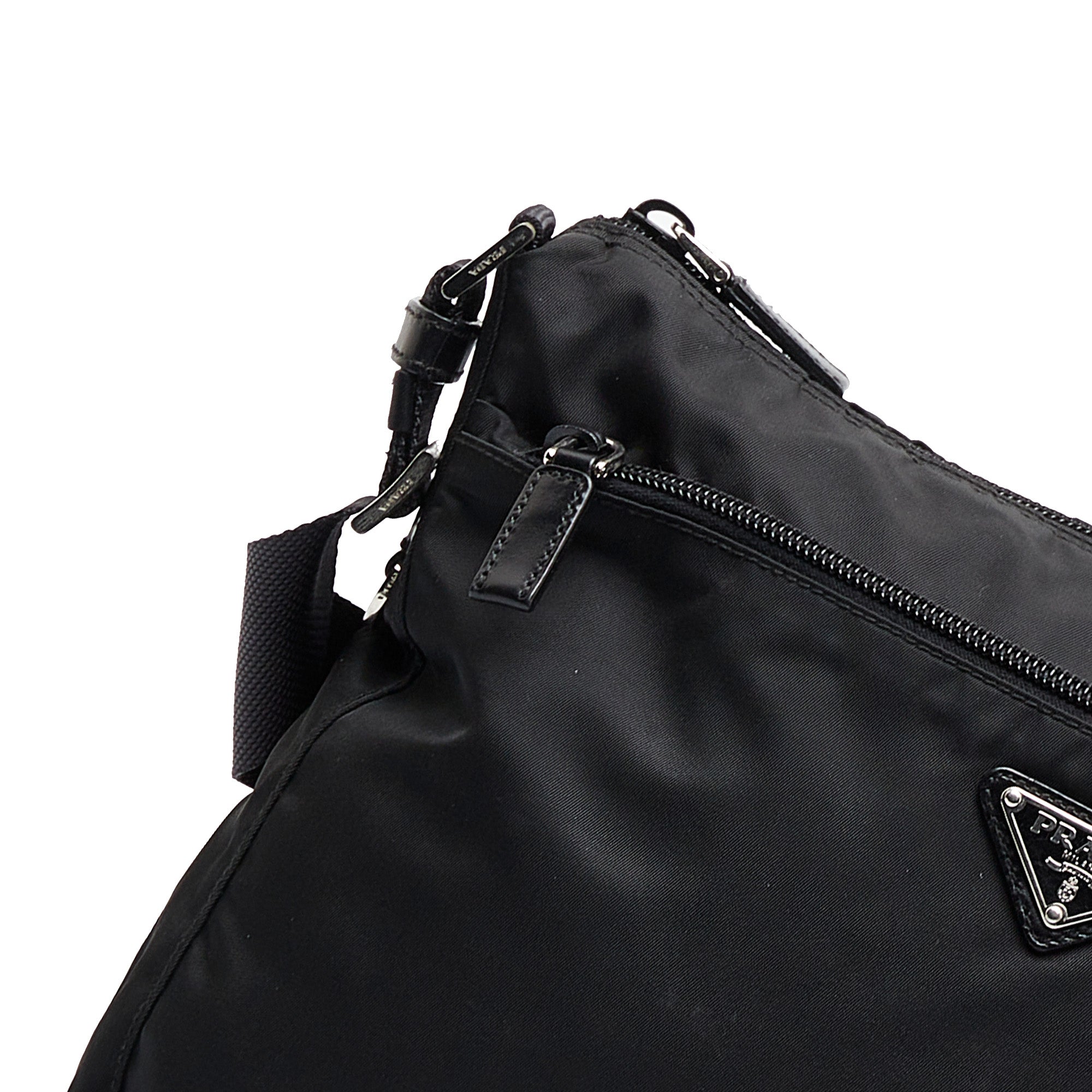 Tessuto cloth crossbody bag Prada Black in Cloth - 8947022