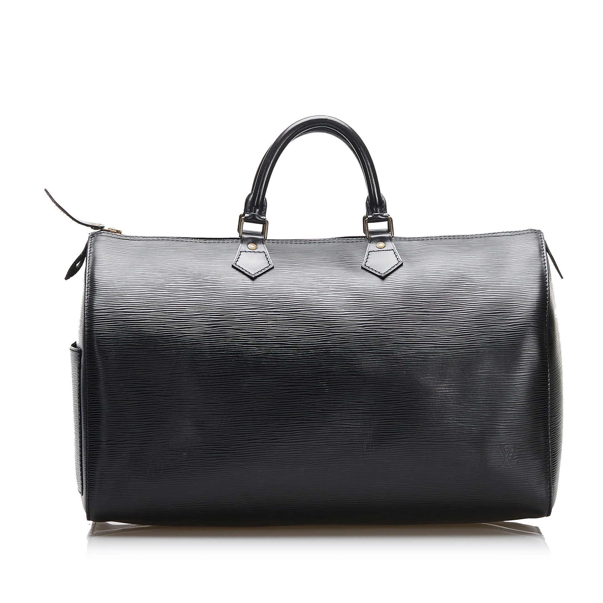 Black Vuitton Epi Speedy 40 Boston Bag | Designer Revival