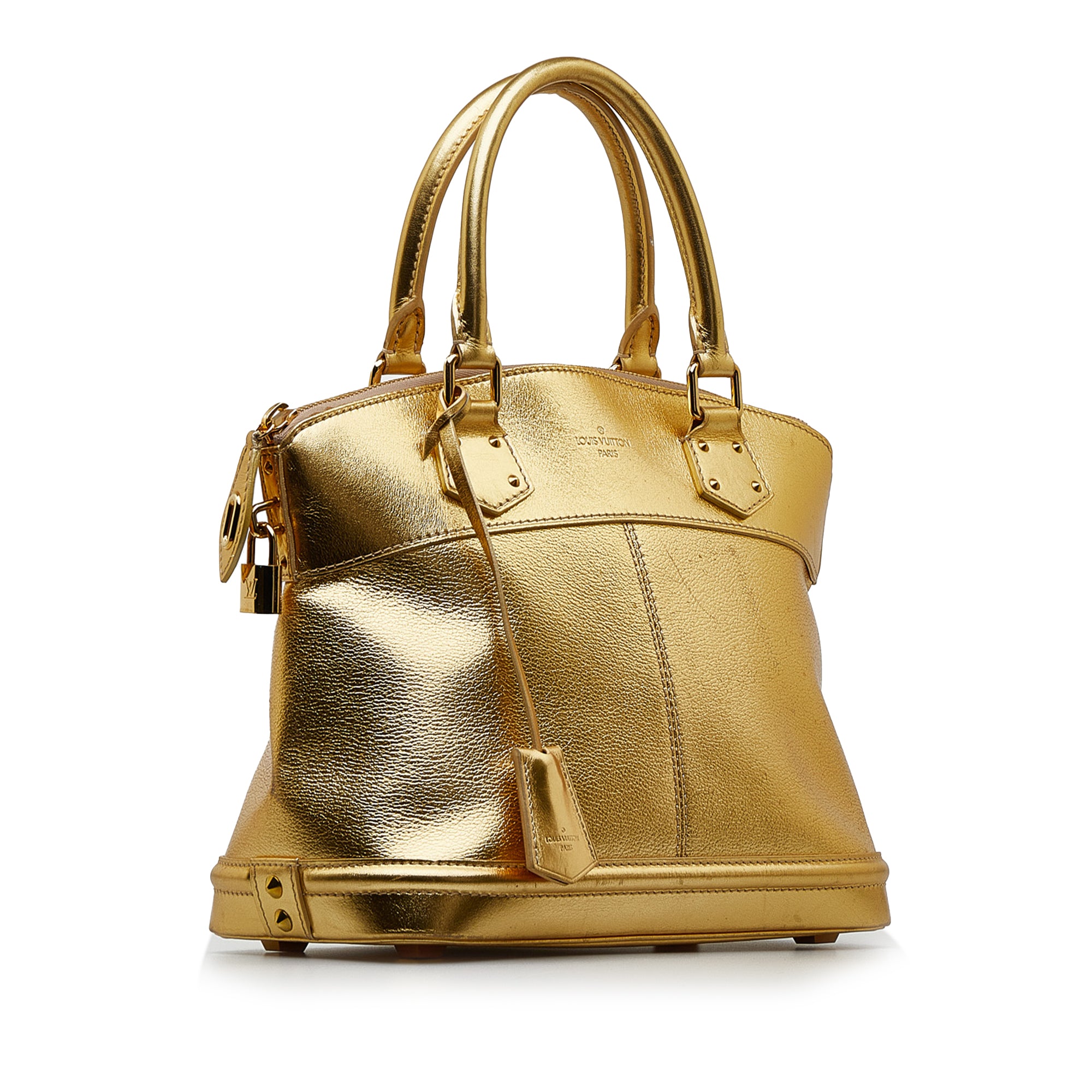 Louis Vuitton Metallic Suhali Lockit PM Gold