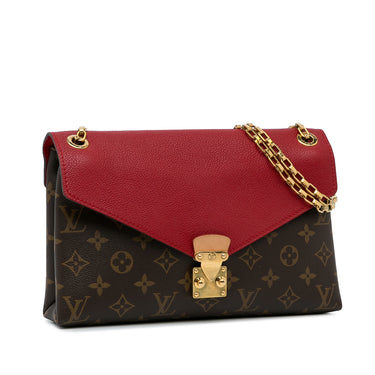 Brown Louis Vuitton Monogram Pallas Chain Shoulder Bag - Designer Revival