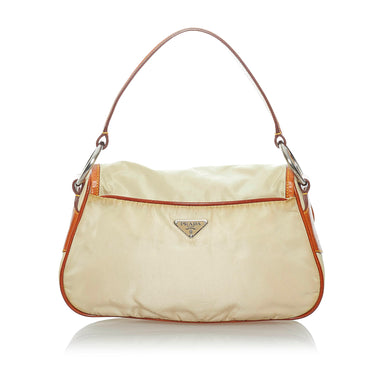 Beige Prada Tessuto Handbag - Designer Revival