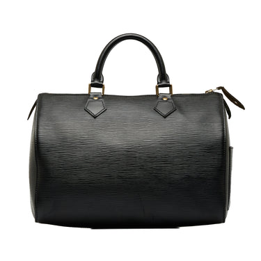 Black Louis Vuitton Epi Speedy 30 Boston Bag - Designer Revival