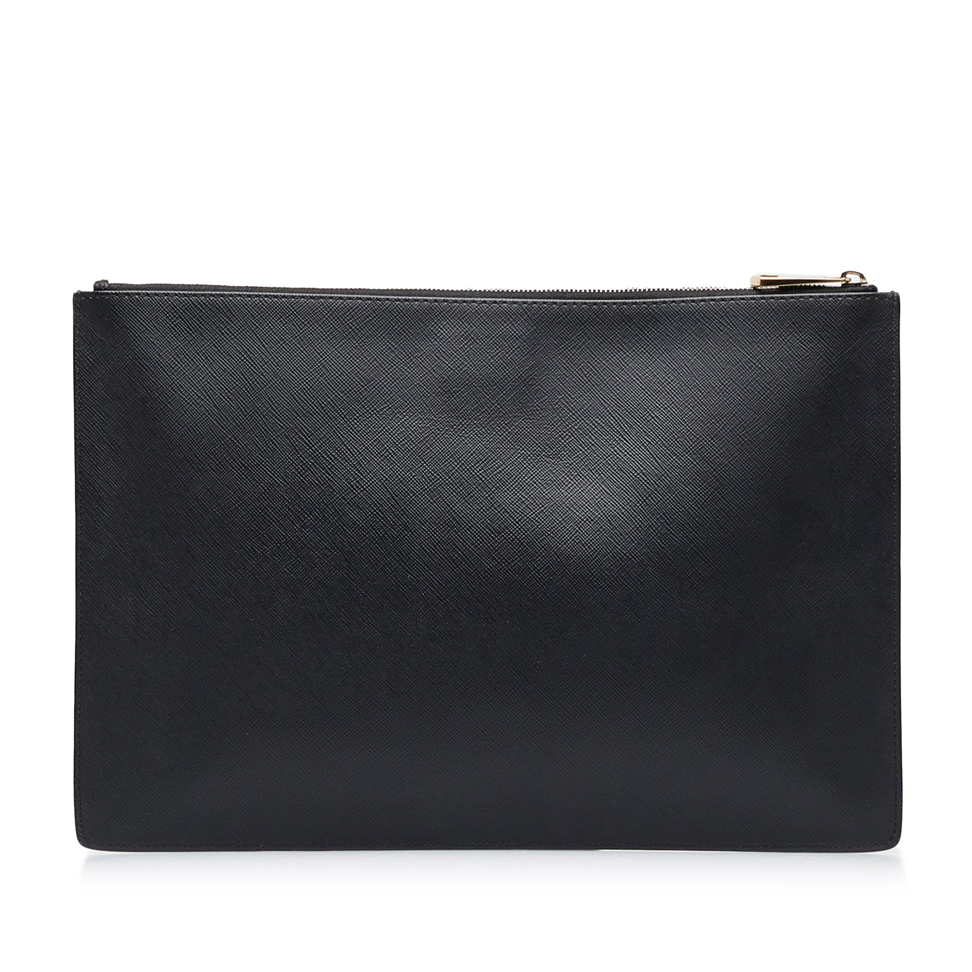 Black Givenchy Printed Clutch Bag