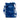 Blue Alexander McQueen Small The Curve Bucket Bag - Designer Revival