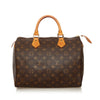 Brown Louis Vuitton Monogram Speedy 30 Bag