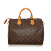 Brown Louis Vuitton Monogram Speedy 30 Bag