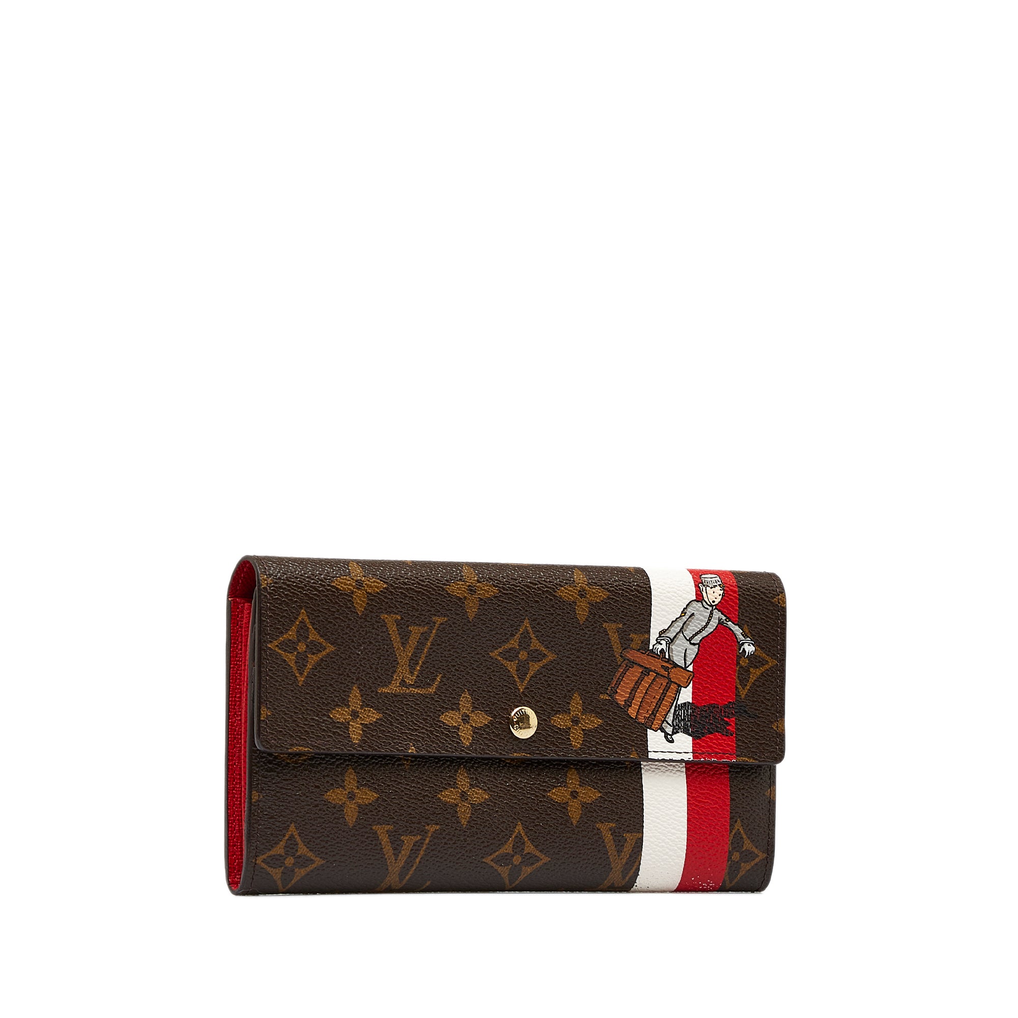 Louis Vuitton Felicie Dog Valentine Edition, Women's Fashion, Bags