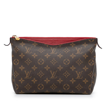 Brown Louis Vuitton Monogram Pallas Beauty Case Vanity Bag - Designer Revival