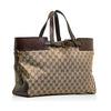 Brown Gucci GG Canvas Tote Bag