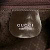 Black Gucci Bamboo Nylon Shoulder Bag