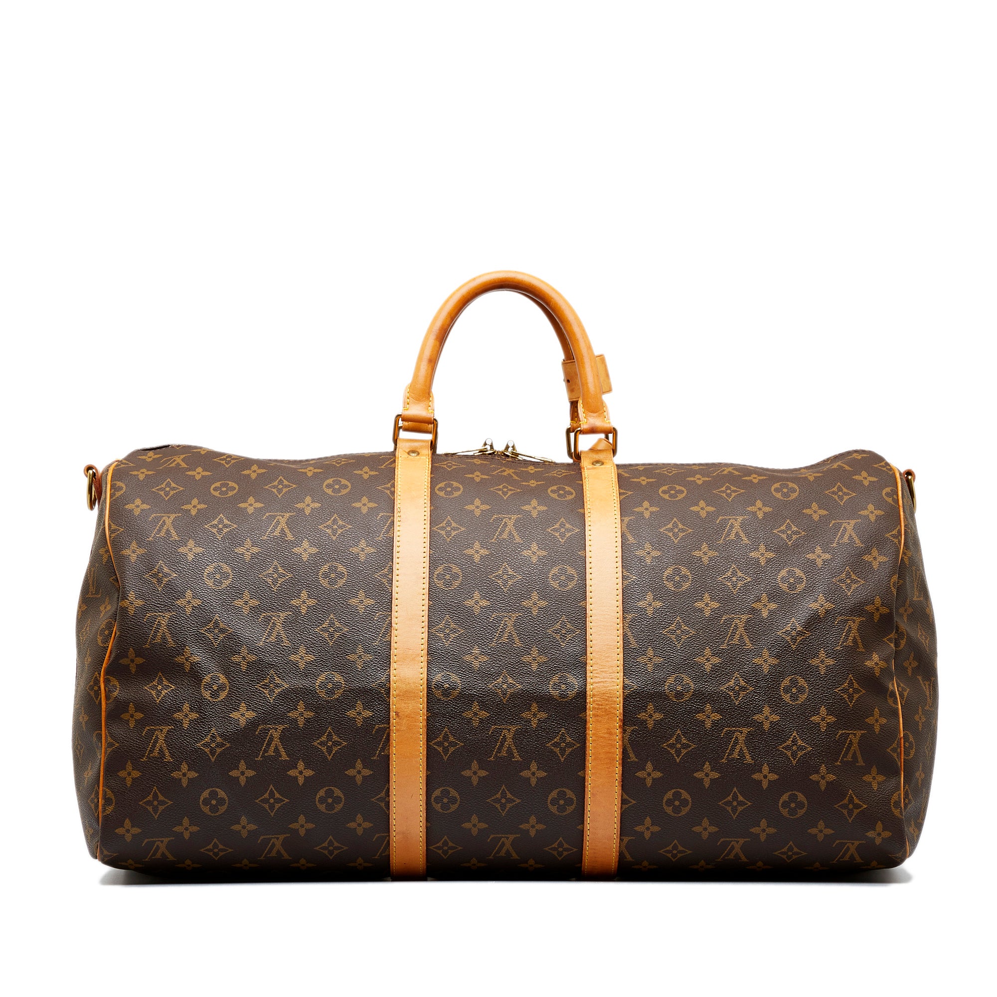 Louis Vuitton Keepall Bandouliere 55 Boston Travel Bag(Black)