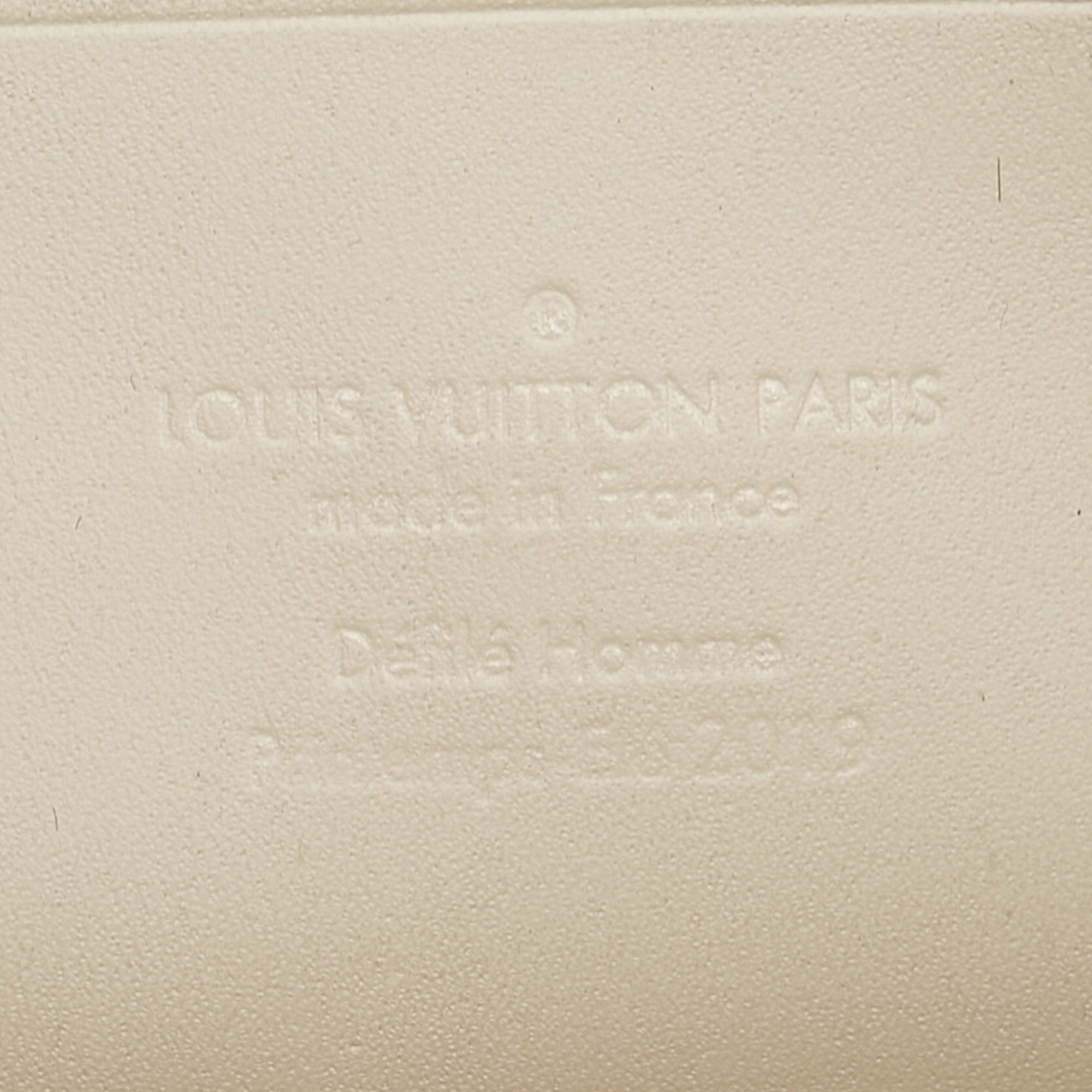 LOUIS VUITTON LOUIS VUITTON Pochette Volga Clutch Bag M53551 Monogram  Taurillon Leather White M53551
