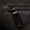 Black Gucci Bamboo Leather Shoulder Bag
