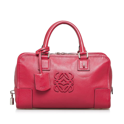 Pink Loewe Amazona Handbag