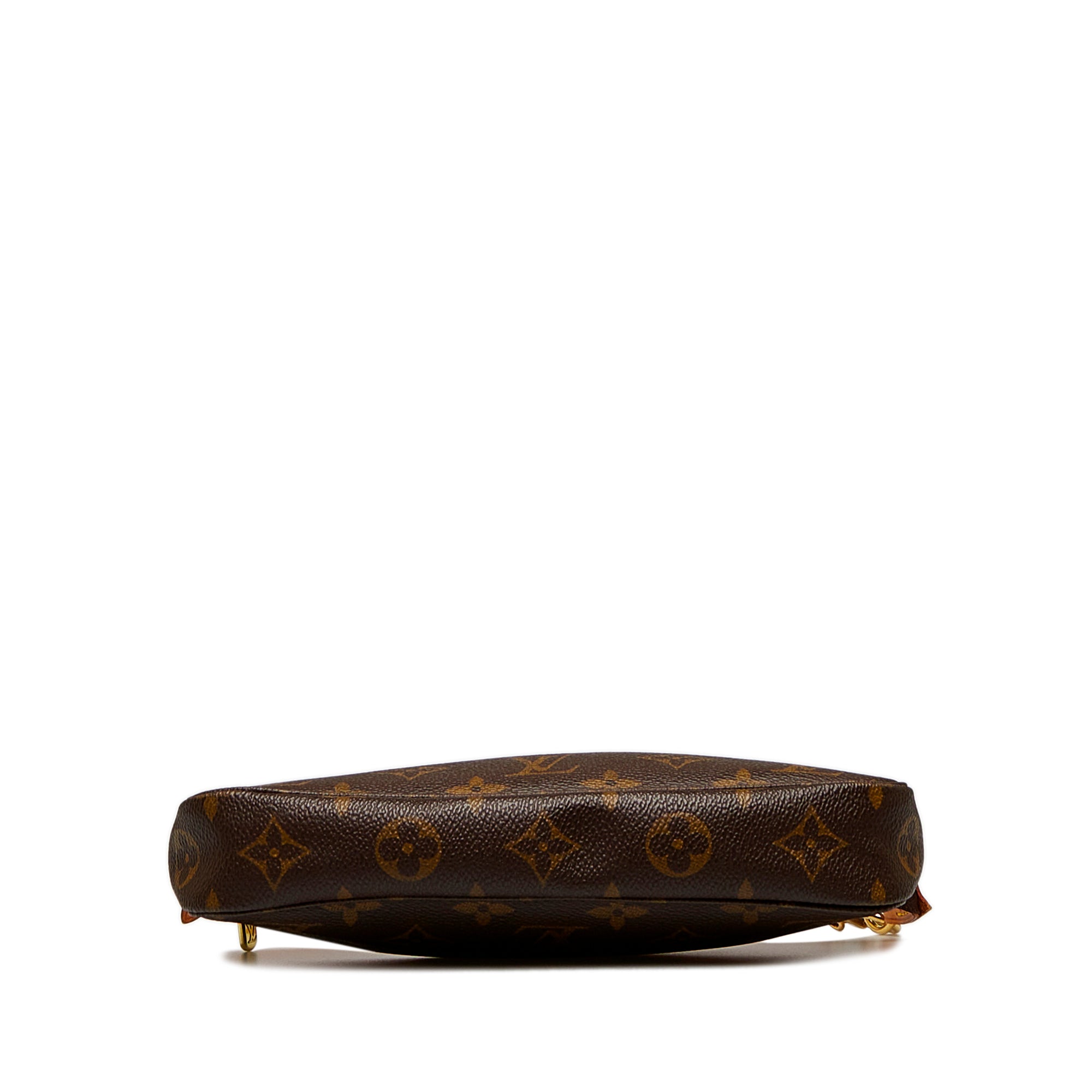 Brown Louis Vuitton Monogram Pochette Accessoires Baguette, louis vuitton  instarsia jacquard heart t shirt