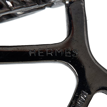 Silver Hermes Metal Cufflinks - Designer Revival