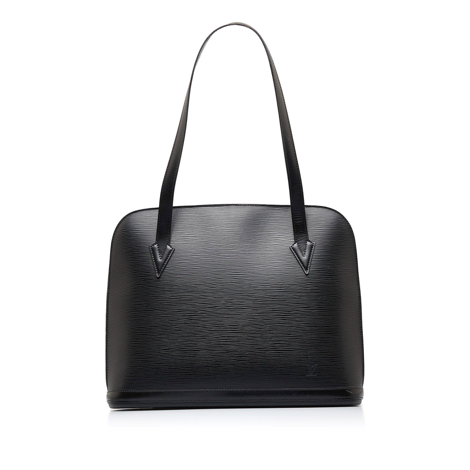 SarahbeebeShops Revival, Black Louis Vuitton Epi Lussac Shoulder Bag