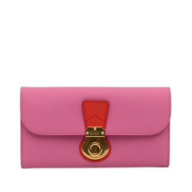 Pink Burberry DK88 Halton Wallet - Designer Revival