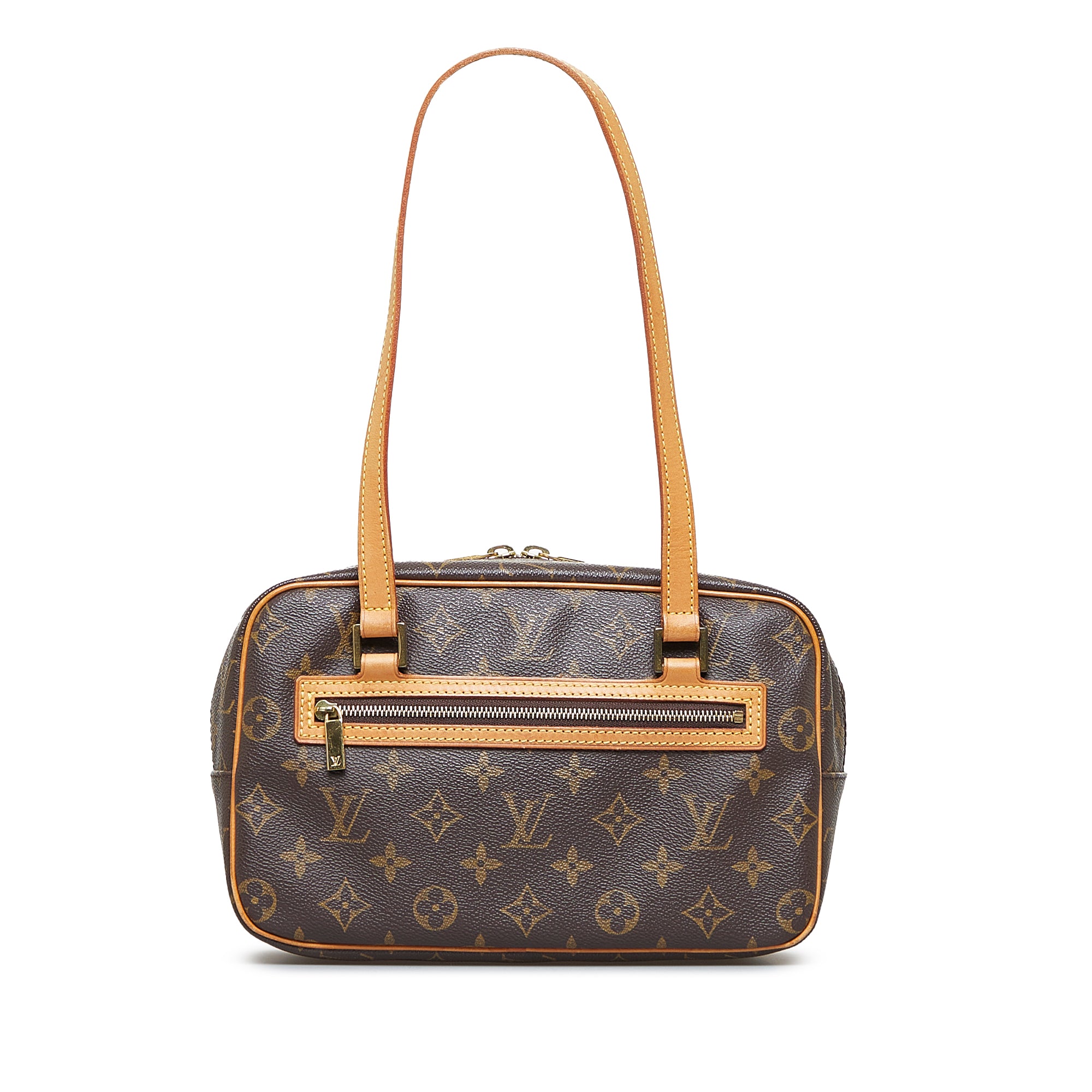 Louis Vuitton Cite Monogram Canvas Leather Shoulder Bag