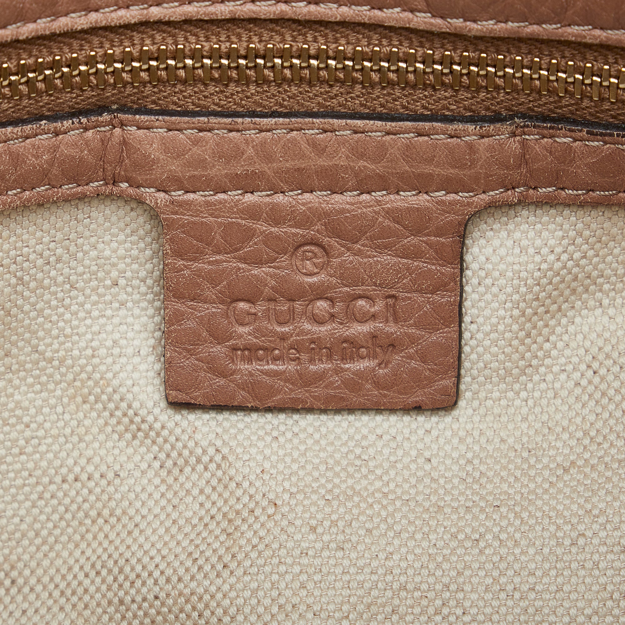 Tan Gucci Bella Shoulder Bag - Designer Revival
