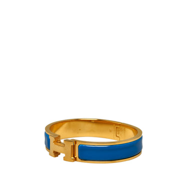 Gold Hermes Clic Clac H Bracelet