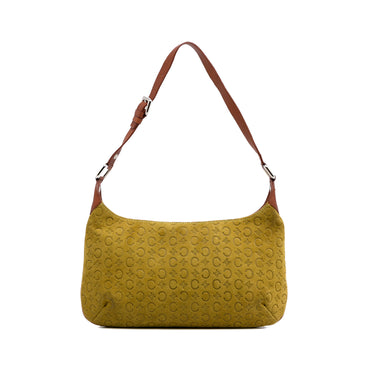 Yellow Celine C Macadam Shoulder Bag - Designer Revival