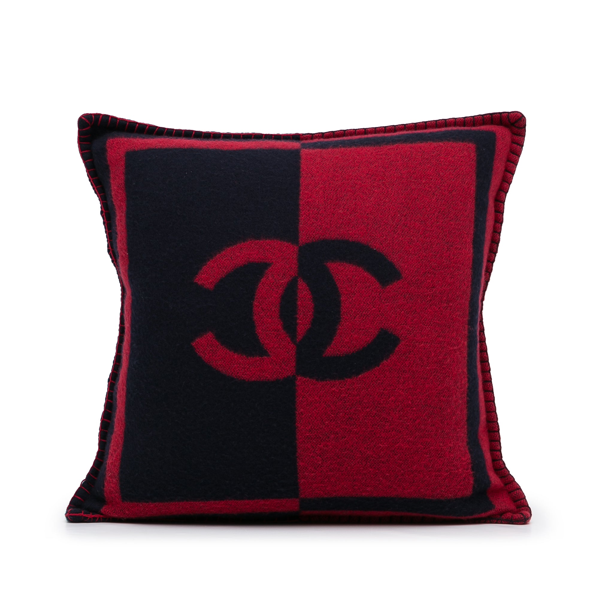 Red Chanel CC Pillow  Gigi  - AmaflightschoolShops Revival