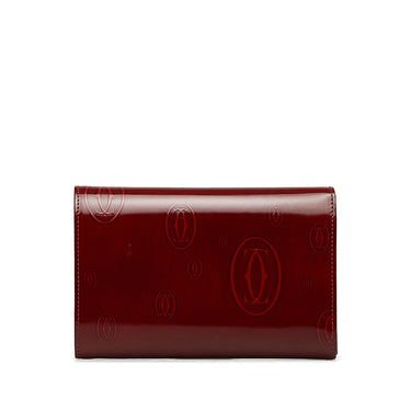 Red Cartier Happy Birthday Small Wallet - Designer Revival