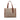 Beige Burberry Canvas Tote Bag - Designer Revival