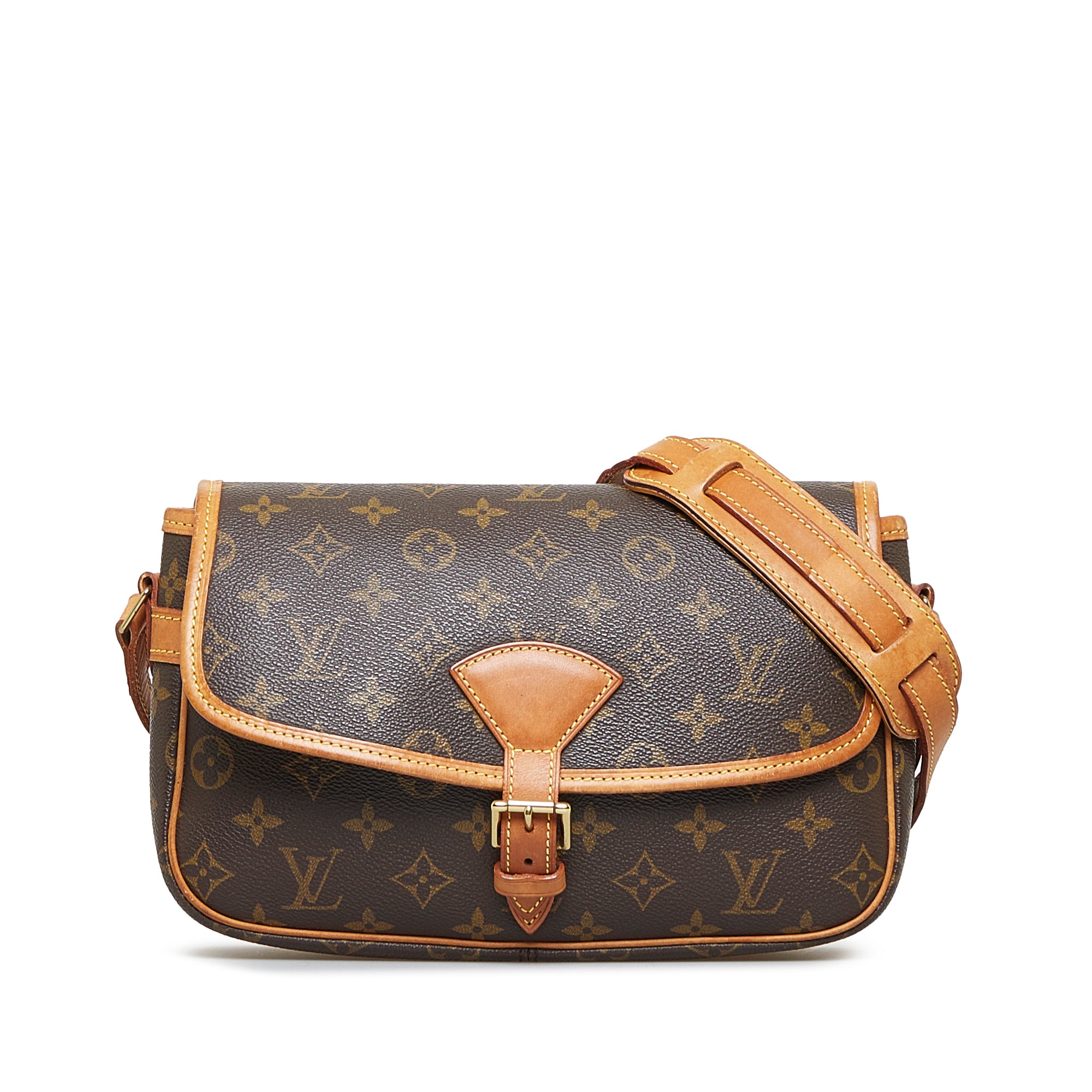 Brown Louis Vuitton Monogram Sologne Bag | GottliebpaludanShops Revival | Сумка в стилі louis pochete multi black жіноча