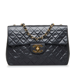 CHANEL Classic Mini Square Flap Bag in Beige Patent Leather