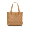 Brown Chanel CC Wild Stitch Handbag