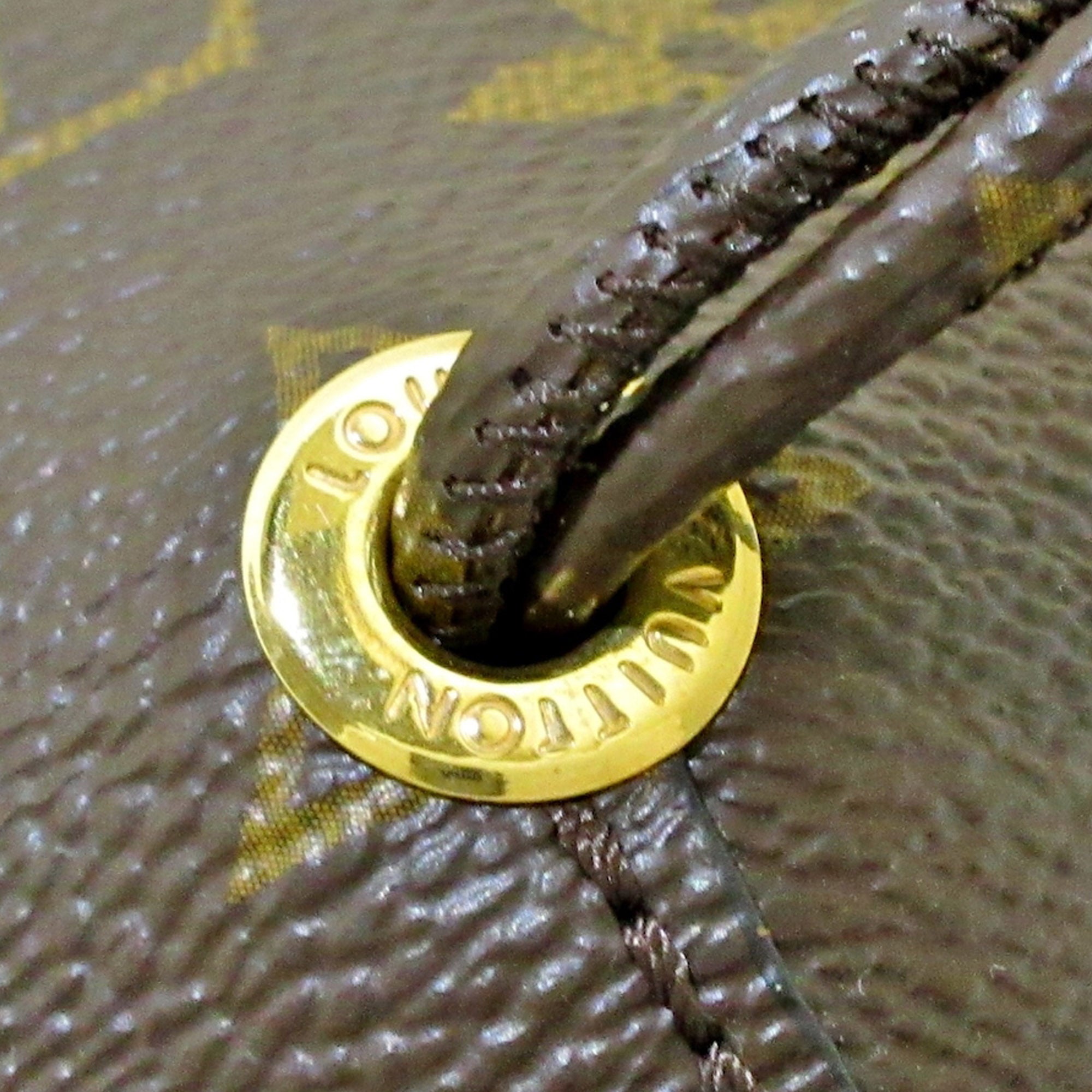 Louis Vuitton Brown Monogram Toupie Shoulder Bag Louis Vuitton