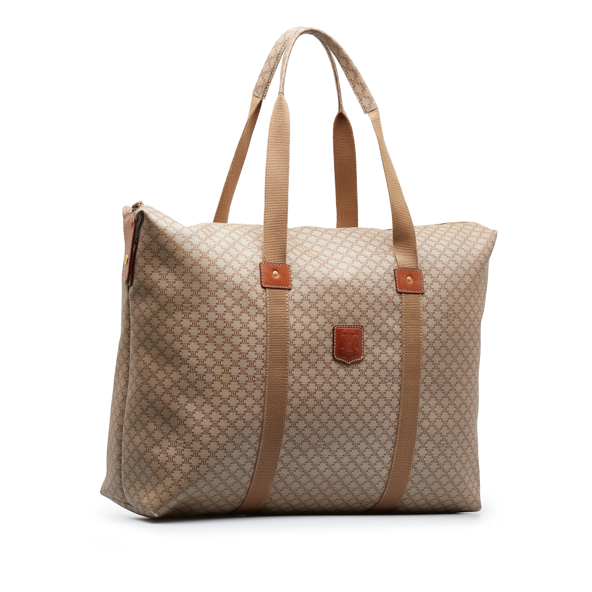 Brown Celine Macadam Travel Bag – Designer Revival