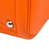 Orange Hermes Clemence Victoria II 35 Handbag