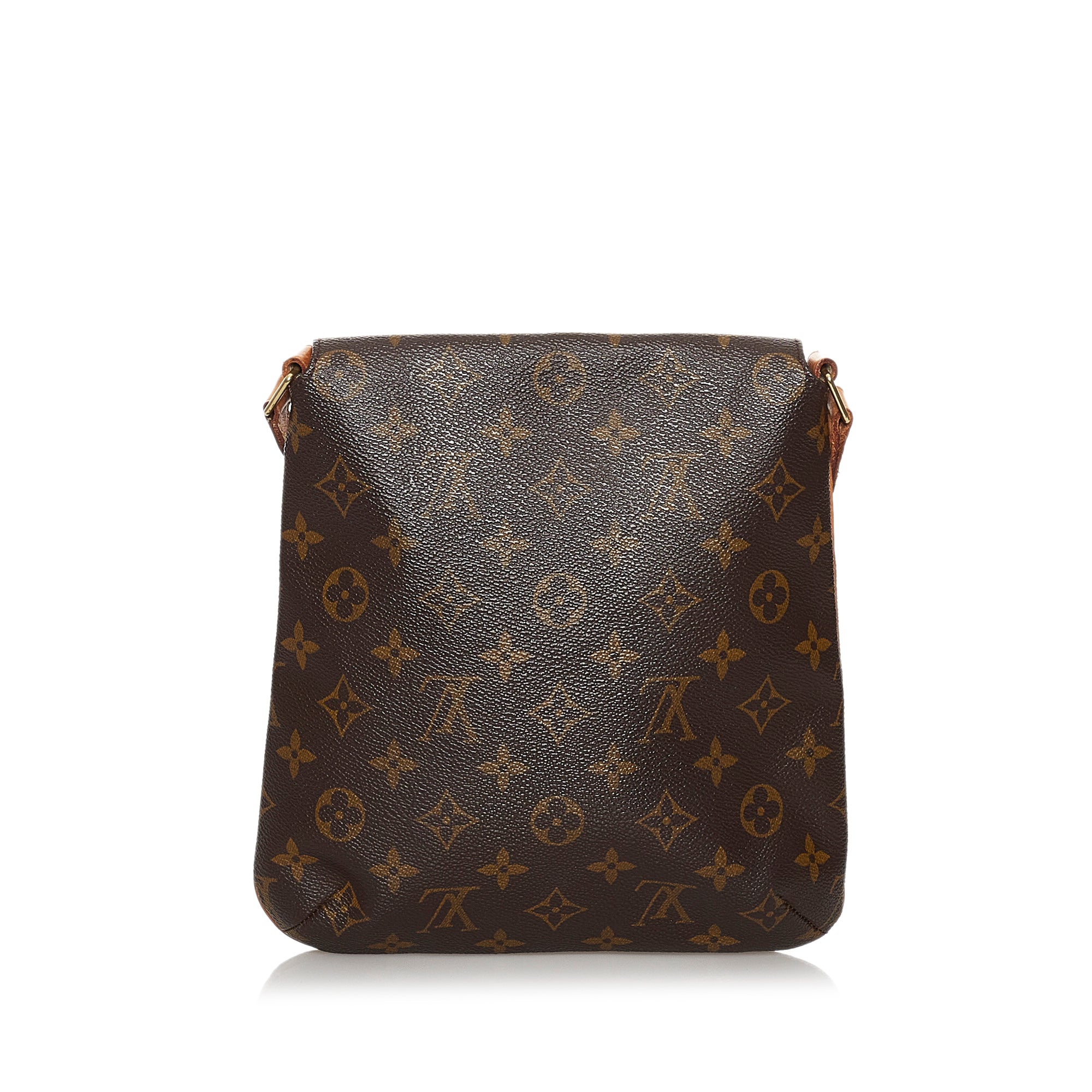 Musette Salsa Short Strap, Used & Preloved Louis Vuitton Shoulder Bag, LXR USA, Brown