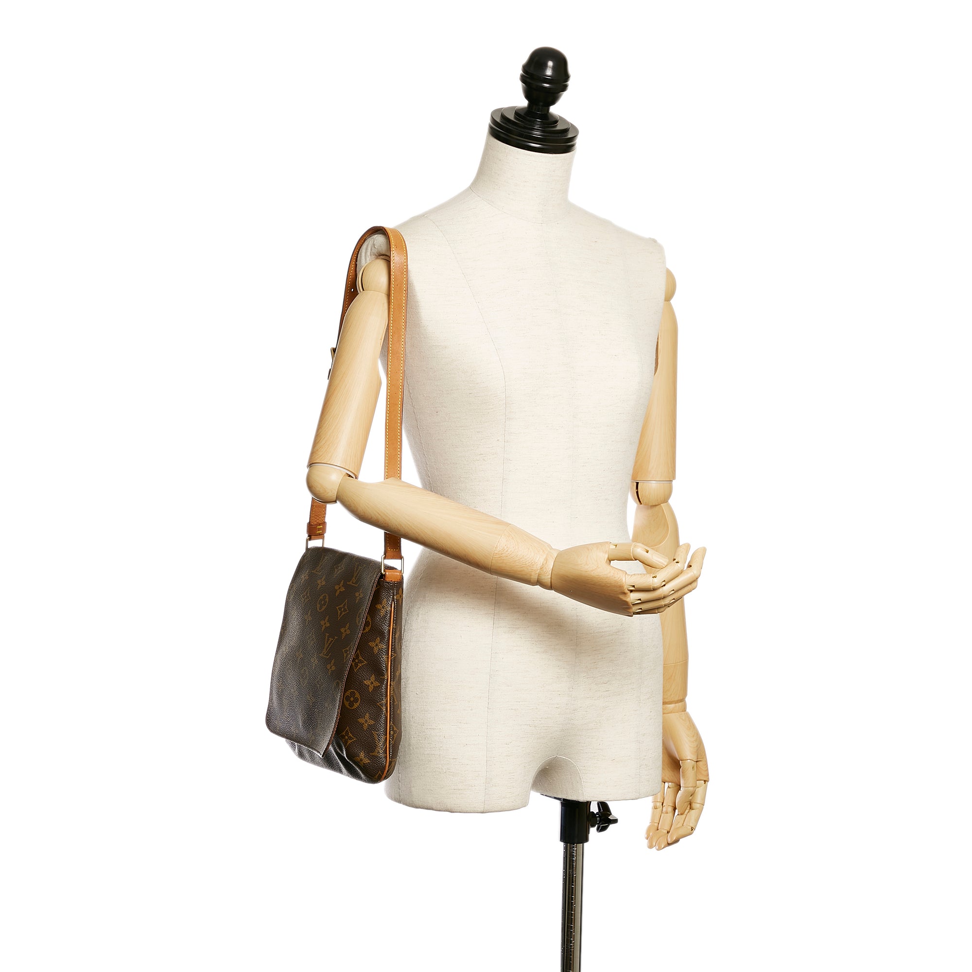 Brown Louis Vuitton Monogram PM Musette Salsa Short Strap Shoulder Bag - Designer Revival