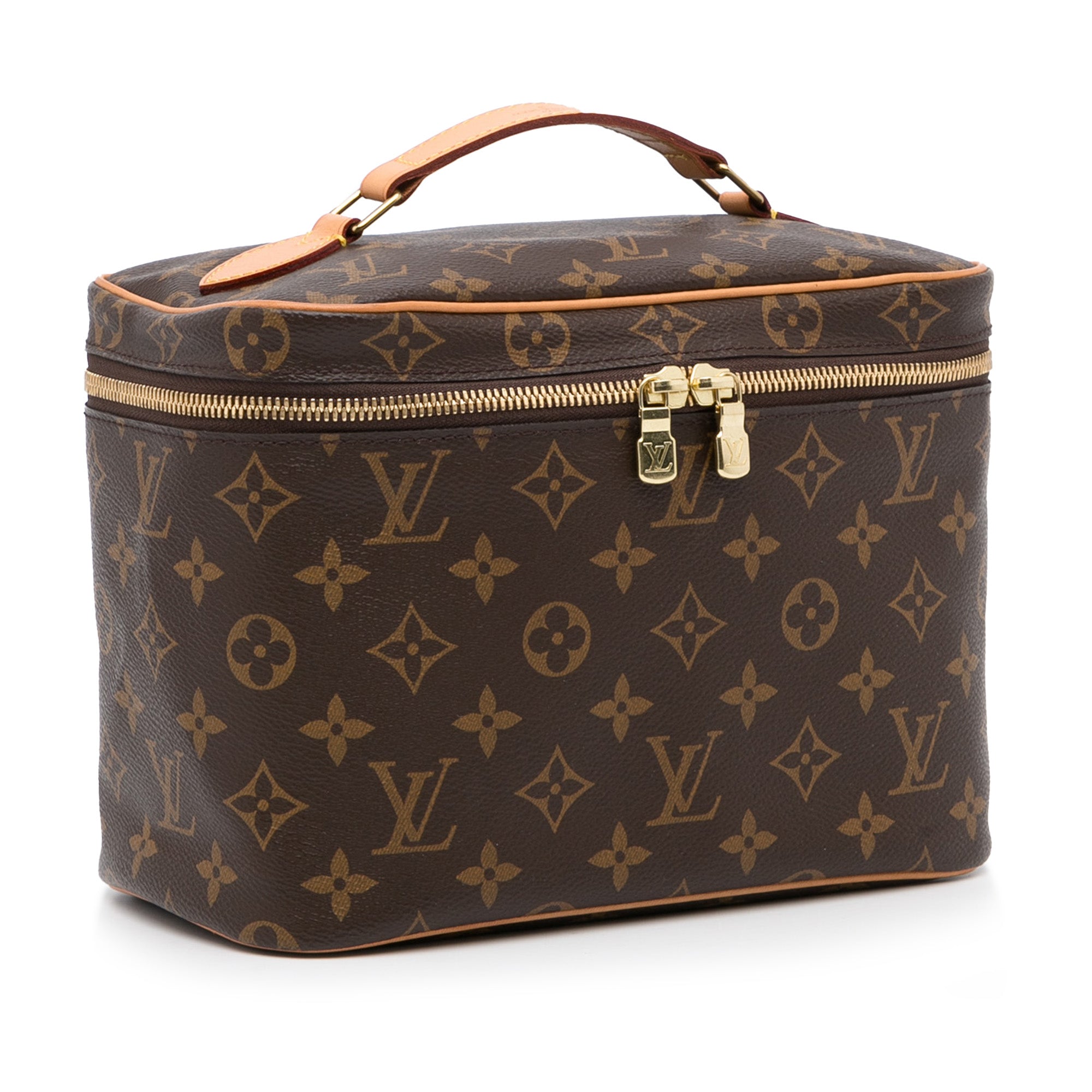 Brown Louis Vuitton Monogram Nice BB Vanity Bag – Designer Revival